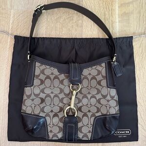 Vintage leather Coach bag, excellent condition